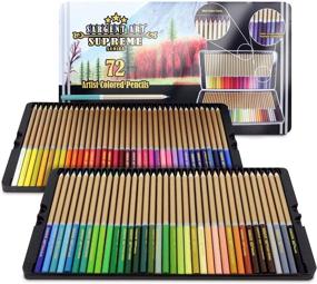 img 4 attached to 🖍️ Sargent Art 22-7287 72ct Pencils Artist Quality - Vibrant Coloring Pencils for Artful Creations - Pack of 1 (72 Count)