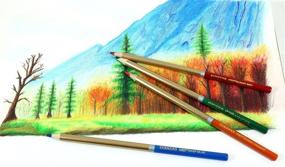 img 2 attached to 🖍️ Sargent Art 22-7287 72ct Pencils Artist Quality - Vibrant Coloring Pencils for Artful Creations - Pack of 1 (72 Count)