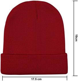 img 2 attached to 🧢 Cooraby Kid's Winter Beanies - Knitted Warm Cold-Weather Beanie Hats for Boys and Girls