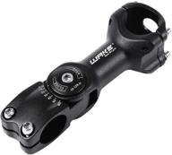 🚲 fomtor adjustable bike stem: 31.8mm, 90mm-110mm, 0~60 degree handlebar stem for mountain bike & road bike logo