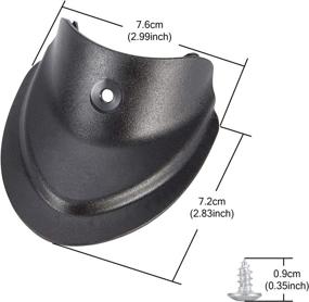 img 3 attached to TOMALL Fishtail Splash Proof Mudguard Accessories