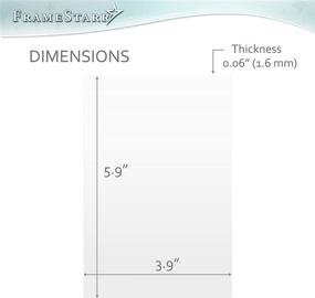 img 3 attached to FrameStarr Crystal Picture Replacement Frames