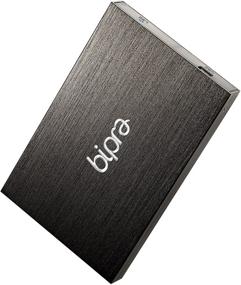img 4 attached to Bipra 100GB USB 2.0 External Slim Hard Drive - Black | NTFS Compatible | 2.5-inch Portable Pocket HDD