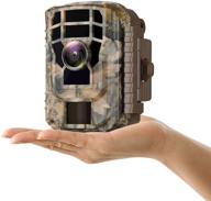 камера для охоты t20: 16мп 1080p hd камера с ночным видением - водонепроницаемая, активируется по движению & широкоугольная трейл-камера. логотип