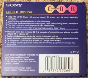 img 1 attached to 📀 Sony MCR-156A 3-Inch CD-R for Mavica® CD-1000 Digital Camera (No Longer in Production)