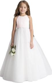 img 4 attached to Stunning Flower Girl Junior Bridesmaid Dresses for Unforgettable Wedding Moments
