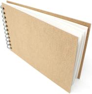 artway a5 sketchbook, landscape, white: unleash your artistic expression with this versatile canvas logo