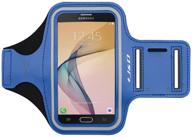 🏃 j&d galaxy note 10/xcover 4s/j7 armband with key holder & earphone connection, perfect for sports running logo