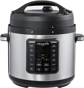 img 4 attached to Crock-Pot 2100467: Express Easy Release 🍲 6 Quart Multi-Cooker – Slow, Pressure & More!