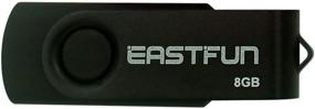 img 2 attached to 💾 EASTFUN 5Pcs 8GB USB Flash Drive with Fold Storage - Five Mixed Colors