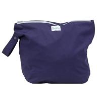 арктическая сумка для многоразовых подгузников grovia с молнией для малышей - идеально подходит для заботливых родителей-экоэнтузиастов. логотип
