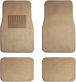 img 4 attached to FH Group F14402BEIGE Premium Carpet