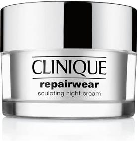 img 1 attached to 💆 Enhance Your Beauty with Clinique Repairwear Sculpting Night Cream for Women, 1.7 Ounce