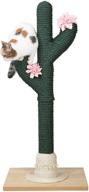 🌵 handmade cactus cat scratching post for large and multiple cats - designed for vertical scratch, stretch, and climb by petnpurr logo