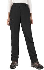 img 2 attached to ❄️ Cycorld Women's Ski Snow Pants: Stay Warm and Dry in Windproof Water Resistant Fleece Lined Winter Hiking Softshell Pants