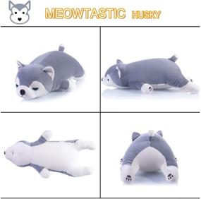 img 2 attached to Meowtastic Pillow Stuffed Animal Inches Bedding