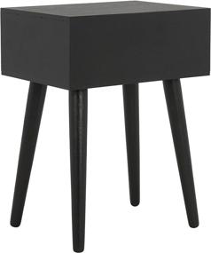 img 1 attached to 🖤 Safavieh Home Lyle Modern Black Accent Table: Sleek and Stylish Addition to Any Space