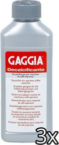 img 3 attached to Gaggia Decalcifier Descaler Solution 250ml: Effective 🧪 Solution for Limescale Removal (Pack of 3 Bottles)