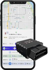 img 4 attached to 🚗 Трекер GPS для автотранспорта - Мобильное и настольное приложение - Мгновенное местоположение, скорость, поведение за рулем, диагностика двигателя, оповещения о геоограждениях - Нет платы за активацию, гибкая отмена".
