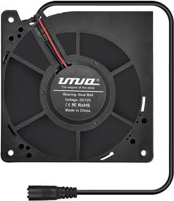 img 3 attached to 💨 UTUO Brushless Centrifugal Universal Fan: 120×120×32Mm for Powerful Air Circulation