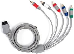 img 3 attached to High Definition 480p Component HD AV Cable for Nintendo Wii and Wii U - 6 Feet