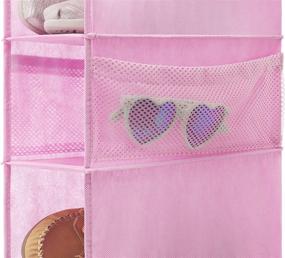 img 1 attached to 🔴 Whitmor Pink Hanging Shoe Organizer