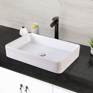 rectangle above counter vessel sink логотип