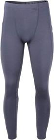 img 3 attached to 🏋️ Tomic Men's Compression Leggings: Versatile Workout Tights with Fleece Lining, Side Pockets, and Thermal Base Layer