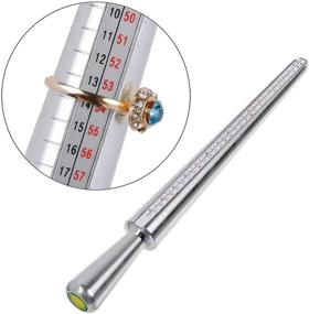 img 2 attached to Measuring Sizers Stainless Mandrel Aluminuml Beading & Jewelry Making