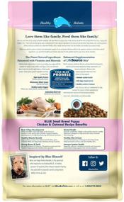 img 3 attached to 🐶 Blue Buffalo Life Protection Formula Small Breed Puppy Dog Food - 6 lb. Bag, Chicken & Oatmeal, Natural Dry Food for Puppies