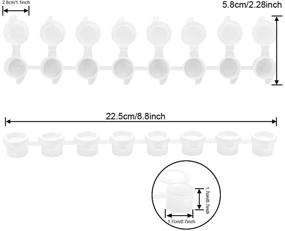 img 2 attached to Plastic Containers Classrooms Paintings Festivals Painting, Drawing & Art Supplies for Painting
