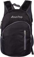 lightweight foldable packable backpacks by mountop logo