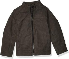 img 3 attached to 🧥 Stylish PU Suede Jacket for Boys - URBAN REPUBLIC Inspires Urban Fashion