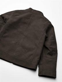 img 2 attached to 🧥 Stylish PU Suede Jacket for Boys - URBAN REPUBLIC Inspires Urban Fashion