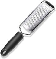 aglifefy stainless steel cheese grater lemon zester: superior slicing & grating experience logo