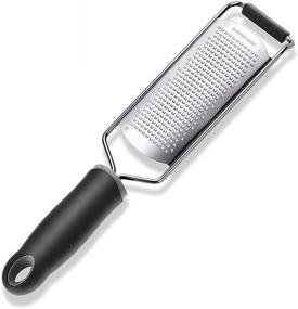 img 4 attached to AGLIFEFY Stainless Steel Cheese Grater Lemon Zester: Superior Slicing & Grating Experience