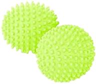 🌱 eco spin dryer balls (2 units) - best green eco-friendly alternative to wool dryer balls, dryer sheets, fabric softener sheets, washing soda - easy to use - perfect gift for mothers, sensitive skin, and baby clothes logo