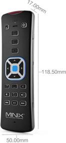 img 2 attached to 🔥 MINIX NEO W2-2.4GHz Wireless Windows Remote | Backlit Air Remote Control | Sold by MINIX Technology Limited