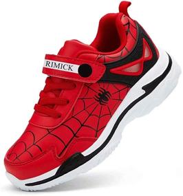 img 4 attached to RIMICK Little_Kid/Big Boys Sneakers - Lightweight Casual Tennis Shoes for Kids: Athletic Basketball, Running, and Walking Shoes