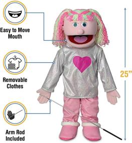 img 3 attached to 🎀 Pink Ventriloquist Style Puppet: Introducing Kimmie - Perfect for Fun and Entertainment!