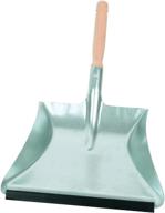 🧹 high-quality redecker dust pan: durable beechwood handle, 17-3/4-inches, zinc-coated steel logo