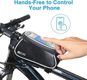 img 2 attached to Slicoo Waterproof Handlebars Accessories Touchscreen