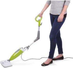 img 3 attached to 🧹 Effortless Cleaning: Smart Living Steam Mop Plus in White and Green