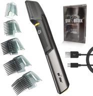 🧔 gurelax men's grooming kit: trim hair cutting tool, shaver, clipper & detail trimmer – cordless beard trimmer for ultimate precision logo