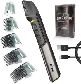 img 4 attached to 🧔 guRelax Men's Grooming Kit: Trim Hair Cutting Tool, Shaver, Clipper & Detail Trimmer – Cordless Beard Trimmer for Ultimate Precision