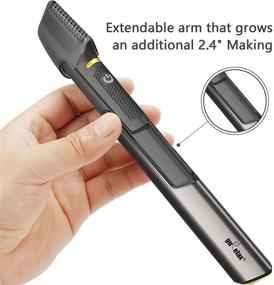 img 3 attached to 🧔 guRelax Men's Grooming Kit: Trim Hair Cutting Tool, Shaver, Clipper & Detail Trimmer – Cordless Beard Trimmer for Ultimate Precision