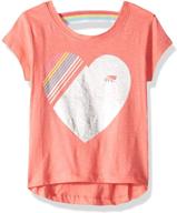 marika girls little performance sleeve girls' clothing logo