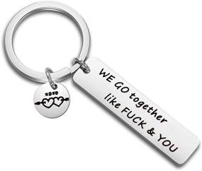 img 4 attached to Strengthen and Celebrate Bonds with MAOFAED Friend Together Friendship Keychain