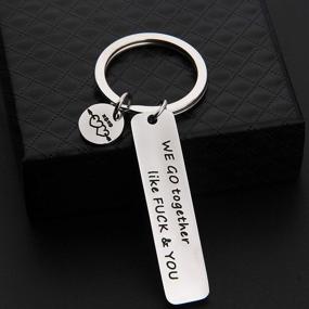 img 1 attached to Strengthen and Celebrate Bonds with MAOFAED Friend Together Friendship Keychain