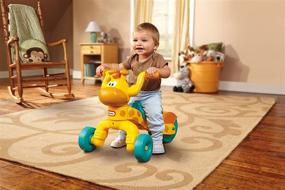 img 2 attached to 🦒 Little Tikes Go and Grow Lil' Rollin' Giraffe: Amazon Exclusive - The Perfect Ride-On Toy for Active Toddlers